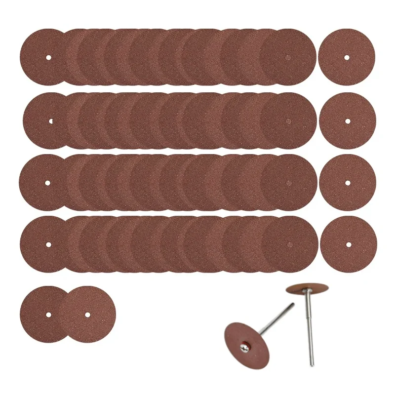 50pcs 22/27mm Dental Cutting Disc Mini Ultra-thin Circular Saw Polishing Grinding Wheel Rotary Micromotor Lab Accessorie