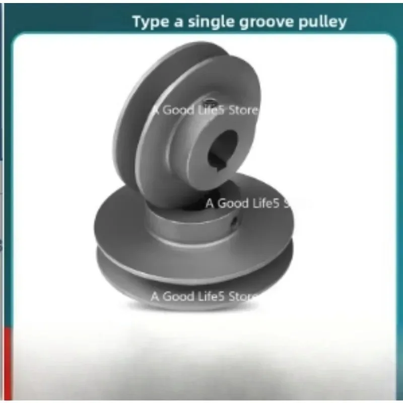 Suitable for Pulley Type A Single Slot Motor Gear Reducer  Engine Generator Motor Drive Wheel Triangular Pulley