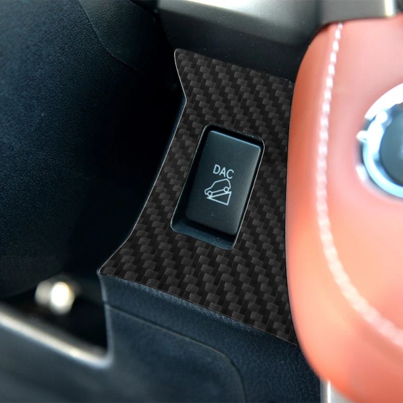 Voor Toyota RAV4 2013-2015 Nieuwe Koolstofvezel Interieur Stuurkolom Links Rechts Decoratie Sticker Decal Auto Accessoires