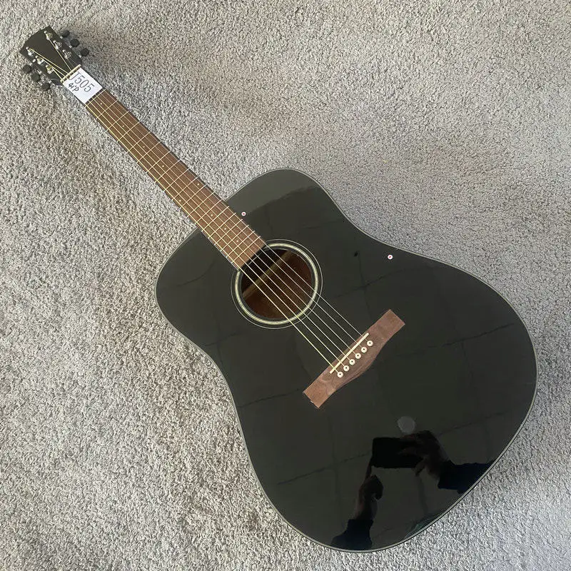 

J505 41 Inch Dreadnought Acoustic Guitar Spruce Top Mahogany Body Folk Guitar for Beginner Practice Stringed Instrument