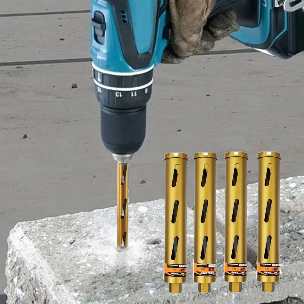 

32-51mm Wall Hole Opener High Performance Effortless Mounting Diamond Core Drill Holesaw Dry and Wet Drilling Capability