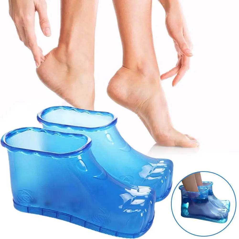 

Портативная массажная обувь для ванны для ног, расслабляющие тапочки для ног, уход за акупунктурной точкой, подходят для ванны для ног, снимают боль в ногах