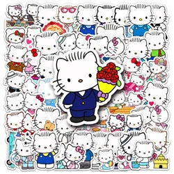 10/50pcs Cute Hello Kitty DEAR DANIEL Stickers Kawaii Decals DIY Notebook Stationery Bike Phone Suitcase Decoration Sticker Toy