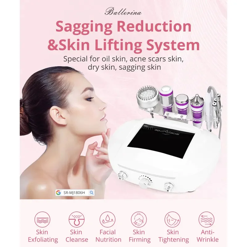 

Scrubber Beauty Microdermabrasion Diamond Dermabrasion Peel 5 in 1 Ultrasonics Cavitations Machine