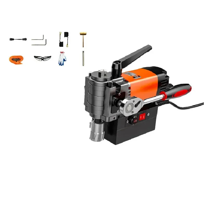 Electric Magnetic Powerful Magnetic Base  Iron Suction  High Altitude Drilling Machine Horizontal Bench