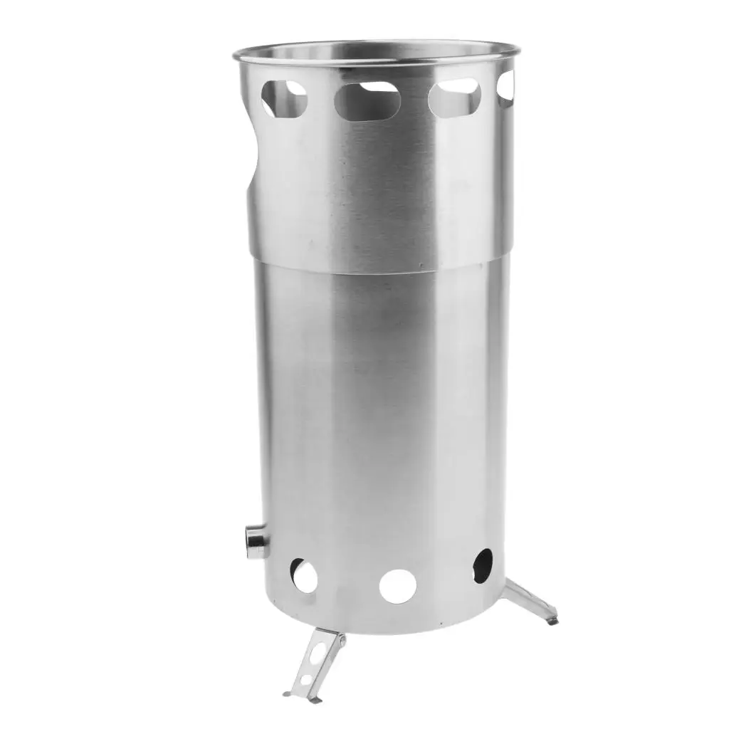 

Stainless Steel Stove, , Compact for Survival, Camping, Hunting, Emergency Preparation