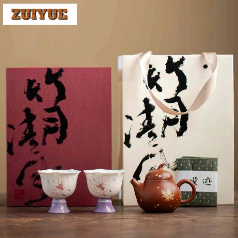 

Hand-painted Butterfly Tea Set Complete Set Luxury Tea Ceremony Set Tea Maker Teapot And Tea Cup Set Tea Services Collection
