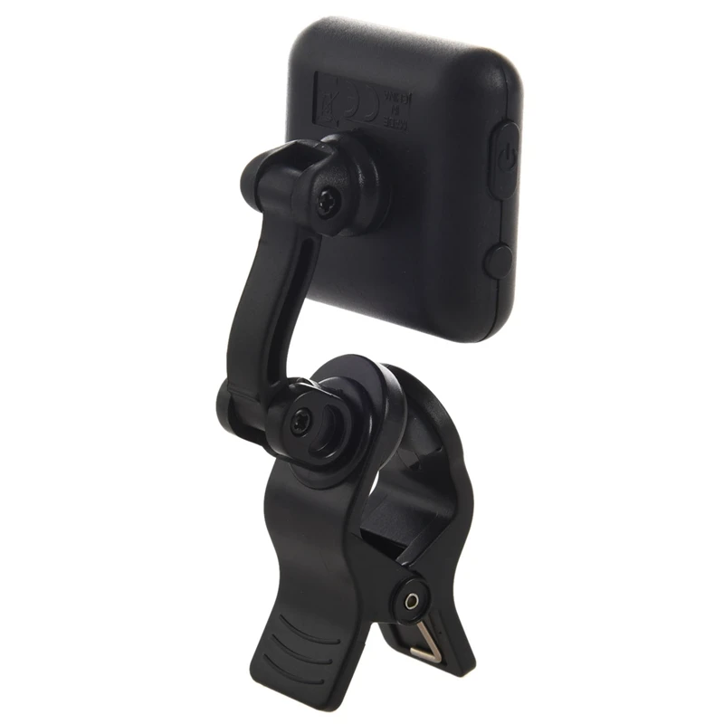 Перезаряжаемый гитарный тюнер Aroma At-102 с клипсой, цветной экран со встроенным аккумулятором, Usb-кабель для хроматической гитары, бас-укулеле