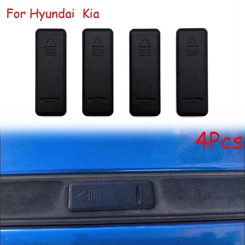 

4Pcs Roof Bar Cover Replacement Rail Trim Rack Lid Cap For Kia Ceed 2006-2012 Hyundai i30 2007-2012 87255A5000 872552L000