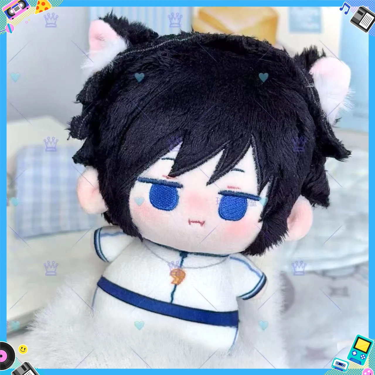 

Anime Role Tomioka Giyuu Cosplay Cute Plush Doll Nunu Body Figures Dolls 10CM Pendant Keychain Toy Plushie Birthday Gift