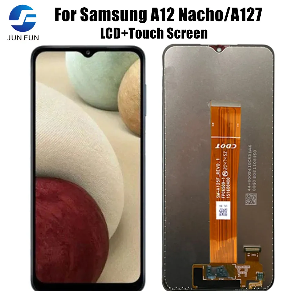 

6.5" For Samsung Galaxy A12 Nacho LCD Touch Screen Digitizer Replaecment For Galaxy A127 LCD A127M A127U A12S A127F Display