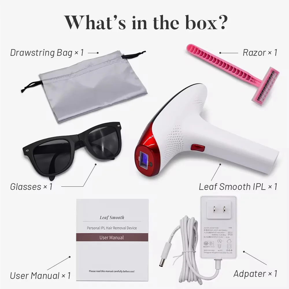 High-Power IPL Laser Hair Removal Device Popular in China Effective Hair Removal Tool