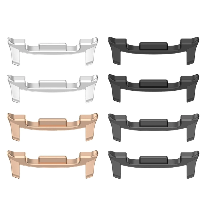 1 par 22mm conector de aço inoxidável para samsung galaxy watch 8 clássico pulseira adaptador para galaxy watch 8 acessórios