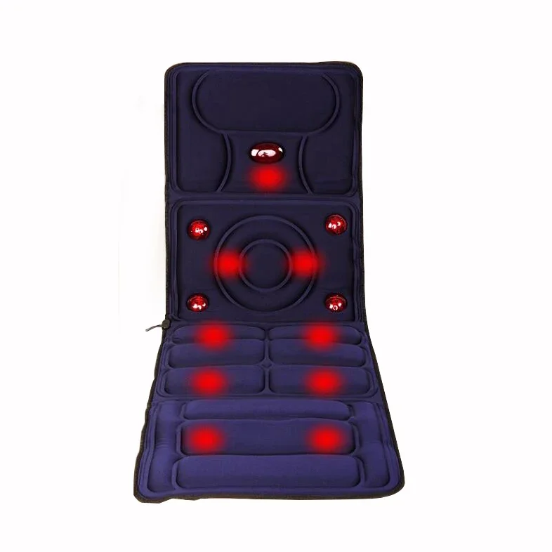 

8 Mode Full-Body Massager Far Infrared Massage Relieve back fatigue Mattress Cushion Vibration Head Body Foot Massage