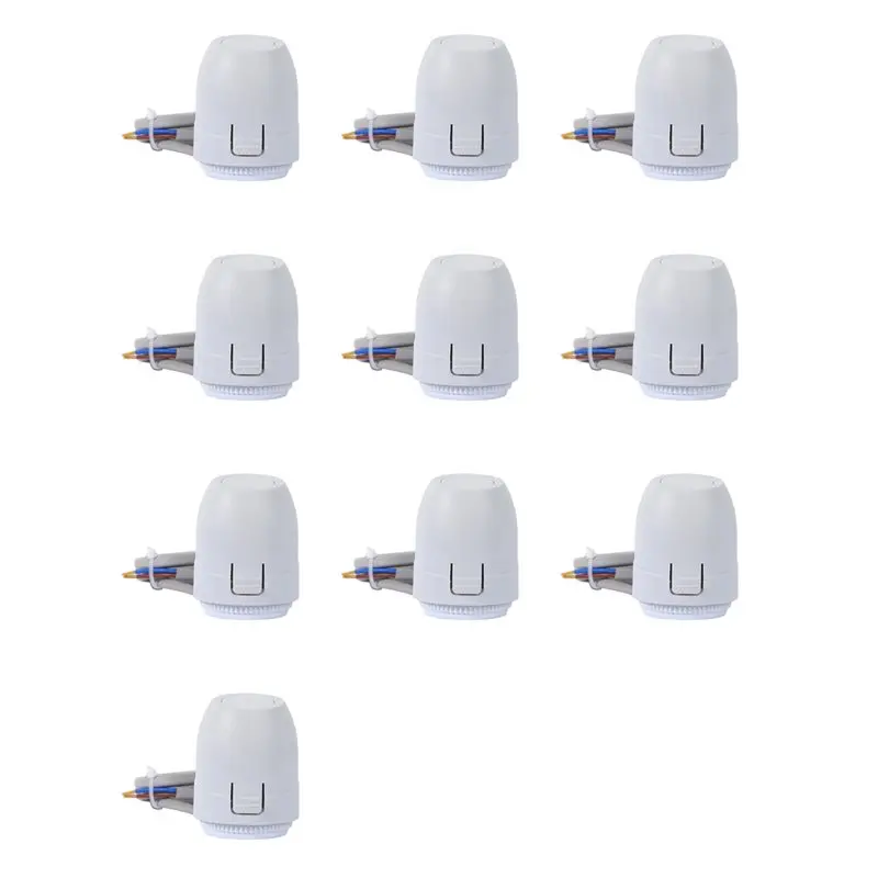 

【NOW SAVE】10X Floor Heating Valve NC AC 230V Electric Thermal Actuator Manifold For Underfloor Heating Thermostat