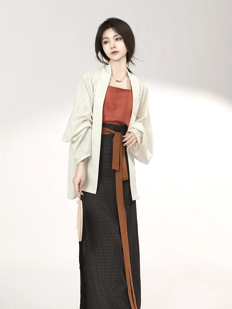 

Original k Sve Fraance One Le Knows Autumn Hanfu Women's Song Dynas Plane Sve Rotation Skirt Commute f Skirt