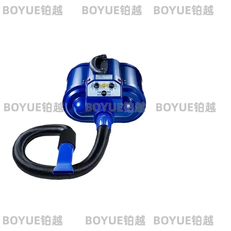High Power Pet Grooming Blower Double Motor Quick Dry Dog Cat Hair Dryer Professional Shop Grade Wall Mount Hose Large