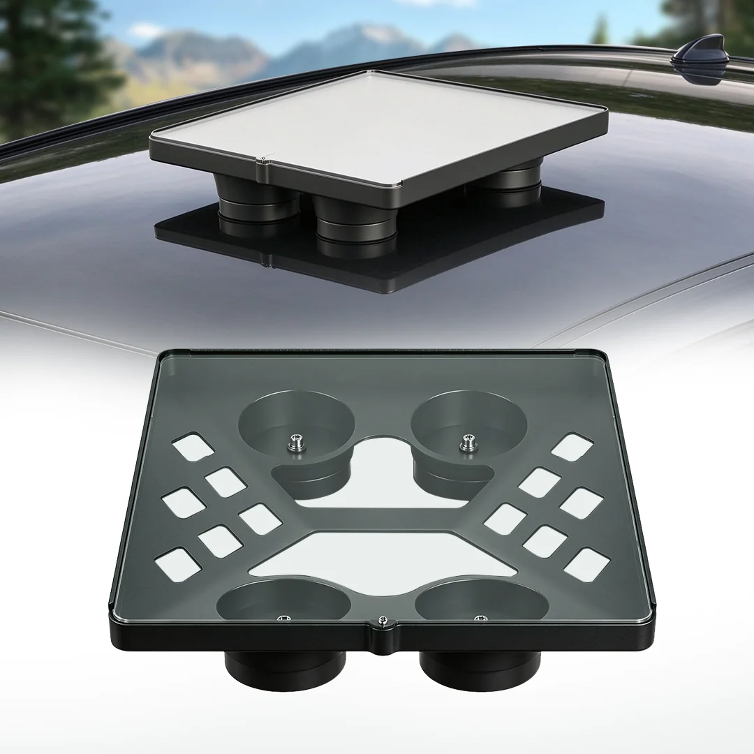 Starlink Mini Magnetic Roof Mount Kit, 4 Strong Magnets with Transparent Acrylic Protective Cover, Weather Resistant No Drilling