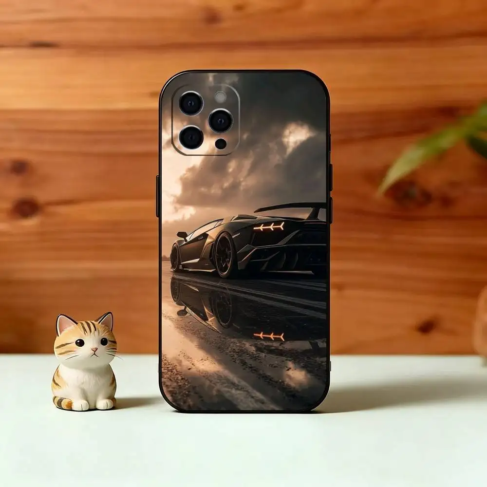 Wild Bull S-sport C-car Phone Case Silicone Soft For IPhone 17 16 15 14 13 12 11 X XR Plus Pro Max Plus