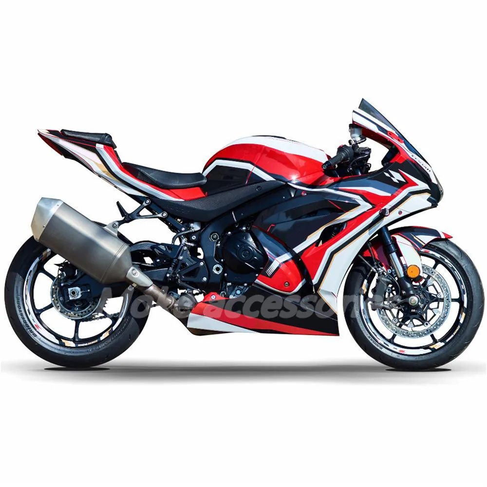 Moke moto Motorcycle Fairings Kit Fit For Gsxr1000 2017 2018 2019 2020 2021 2022 2023 2024 Bodywork Set ABS Red White Black