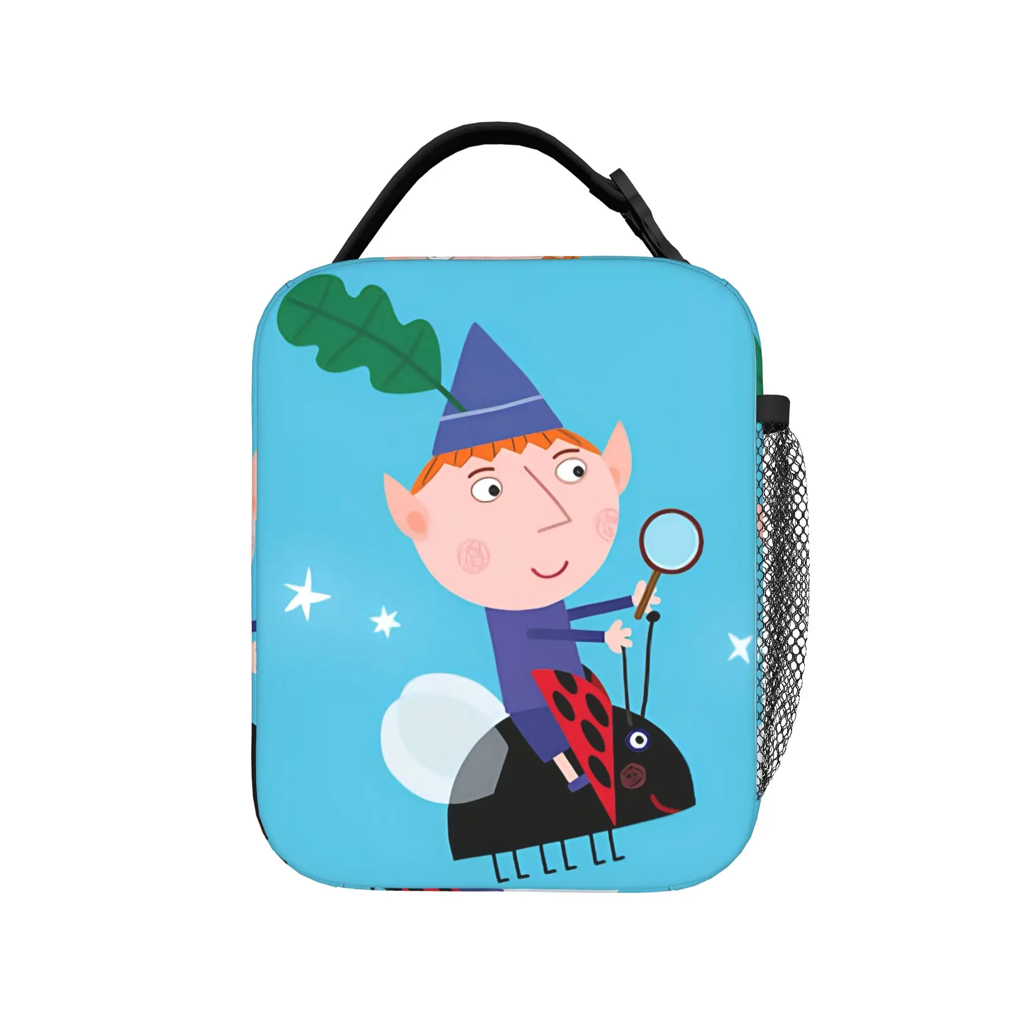 Ben And Holly's Little Kingdom Wonder Realm Insulated Lunch Bag Thermal Bag Reusable,Lunch Container  Portable Lunch Box Tote