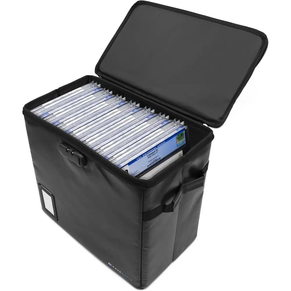 

30-Count CGC Graded Comic Storage Box with Fireproof Protection and Zippered Closure
