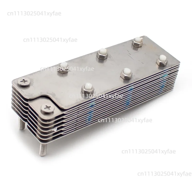 Mini HHO Generator Electrode Plates 1.0mm 316L Stainless Steel Panels 7/14 Sets Optional