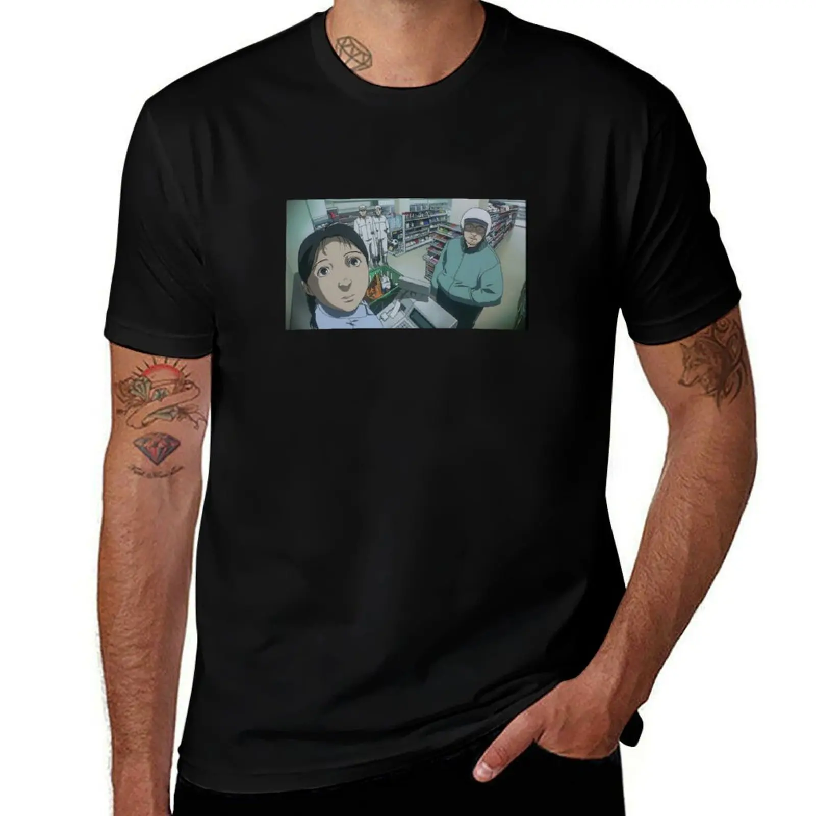 Patlabor 2 T-Shirt Sweat Resistant Workout Tee Shirt