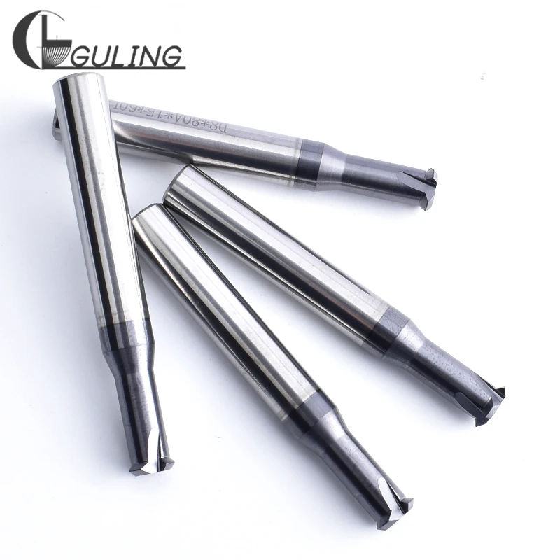 CNC 80 Degree Tungsten Steel Single Tooth PG German Standard Thread Milling Cutter P G 7 9 11 13.5 16 21 29 36 42 48 mill mills