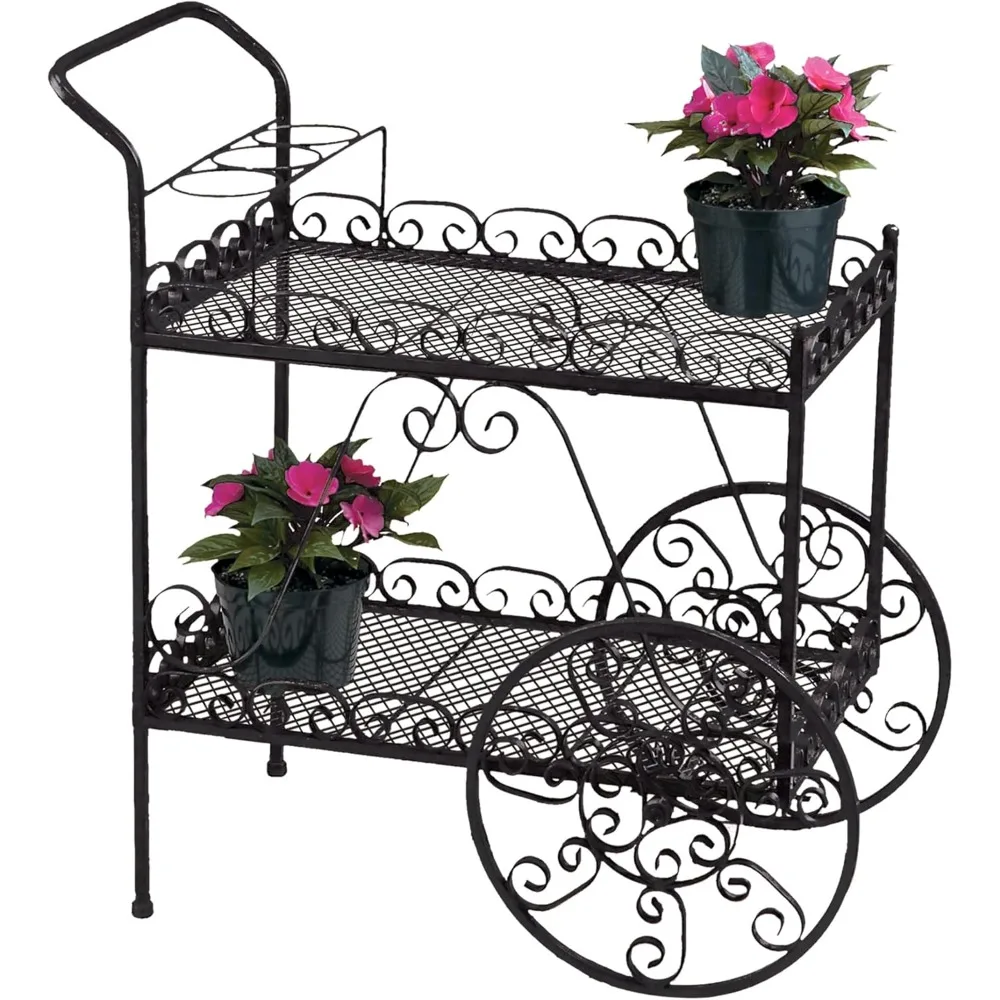

Teacart Plant Stand, Black