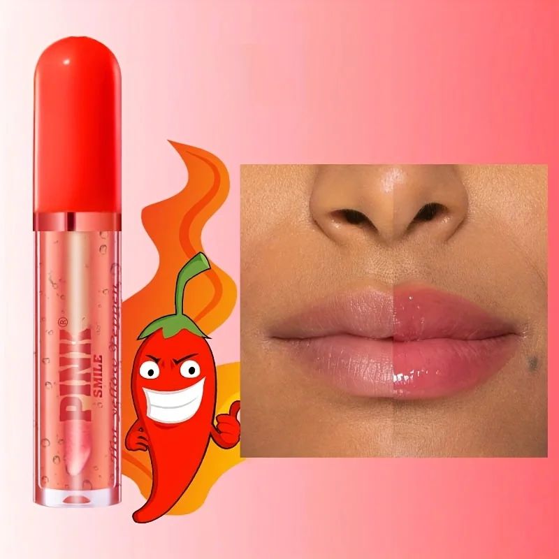 Pepper Lip Oil Lip Glaze Long-lasting moisturizing toot lips Clear mirror lip gloss