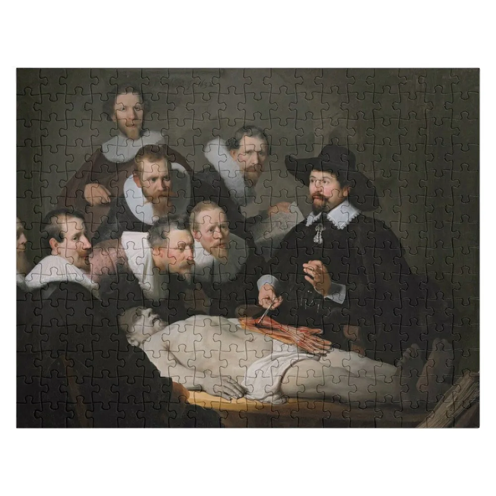 

The Anatomy Lesson of Dr. Nicolaes Tulp by Rembrandt Jigsaw Puzzle Children Puzzle Puzzle Game Children