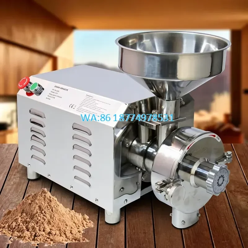 Wmwmnu for Soybean Grinder Commercial Grinding 50 KG/H Industrial Flour Milling for Pepper Soybean Peanut