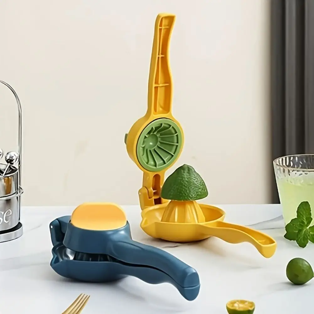 Easy To Clean Hand Lemon Squeezer Max Extraction Labor Saving Manual Juicer Comfortable Grip Portable Design Fruit Press