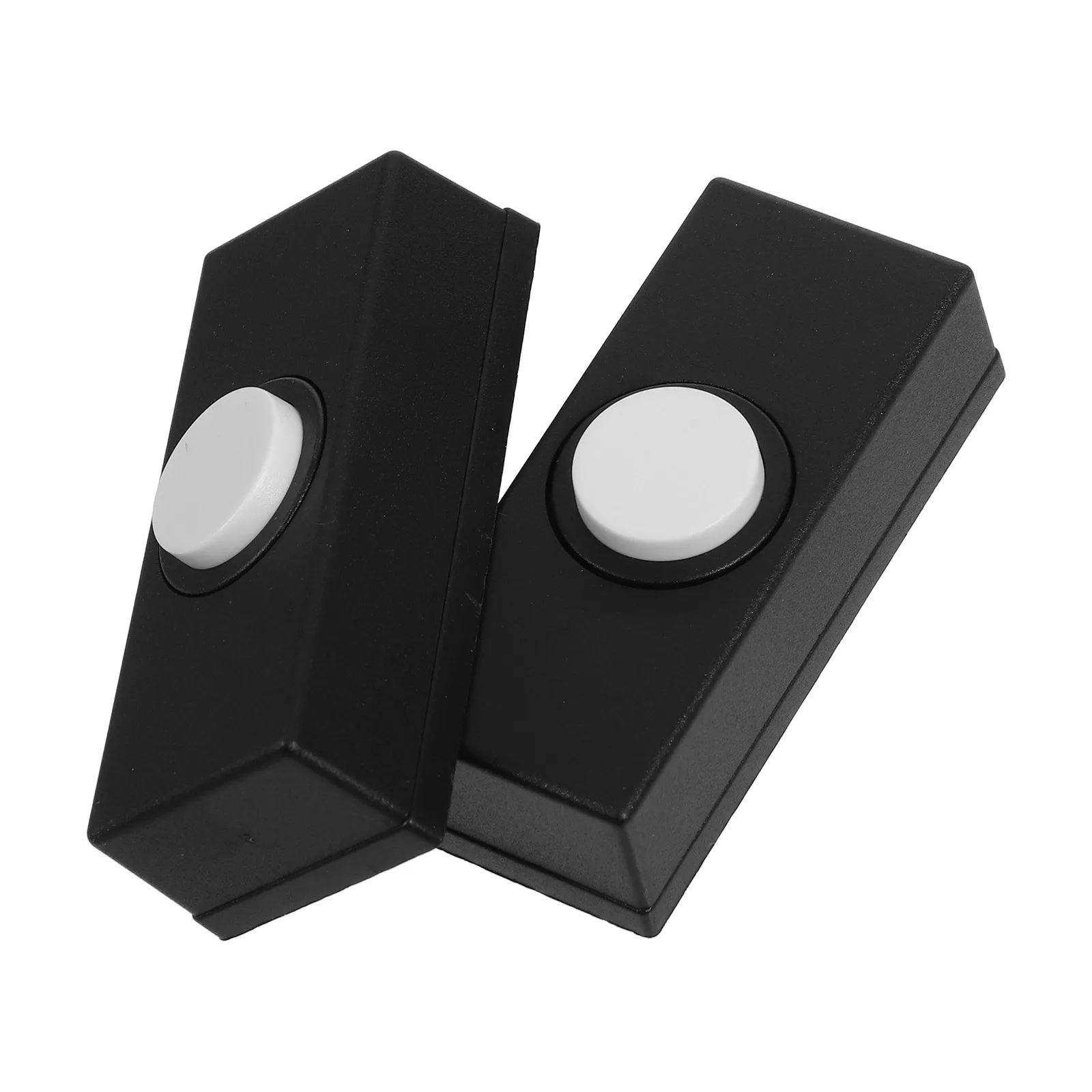

2pcs Doorbell Switch Buttons Replacement Vintage Plastic Wall Mount Wired Home Garage Stable Connection Decor