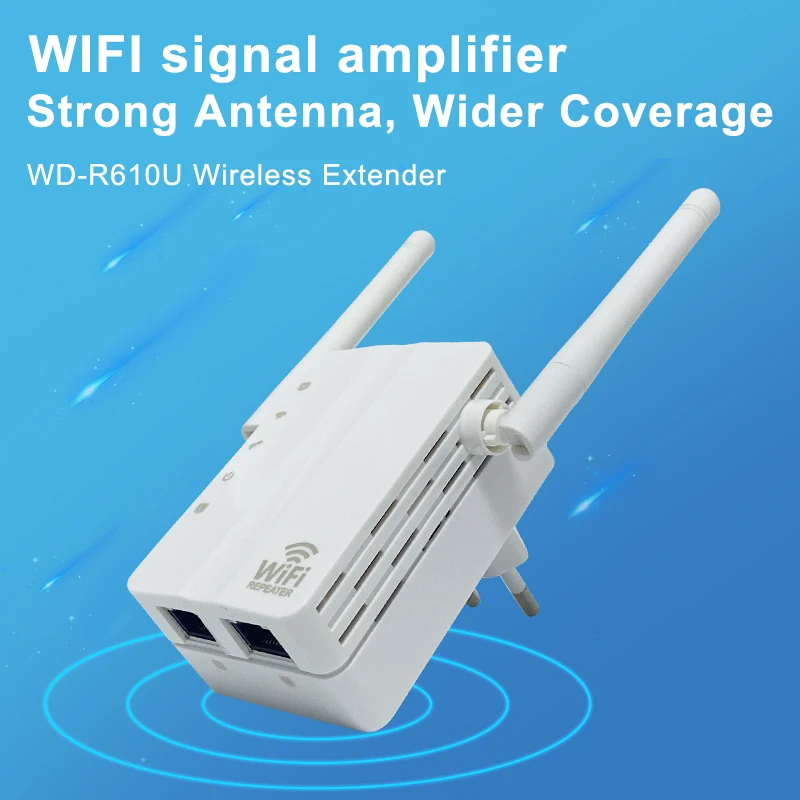 ZBT-repetidor Wifi inalámbrico, amplificador de señal de 300mbps, 10/100Mbps, LAN, WPS, configuración, enchufe europeo y estadounidense