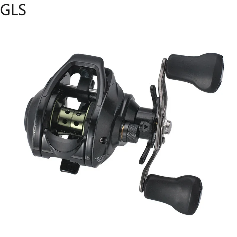 Imagem -02 - Ultraleve Impermeável Baitcasting Reel Alta Velocidade Esquerda e Direita Pesca da Carpa Mão Fly Fishing 19 Mais 1bb 7.2:1