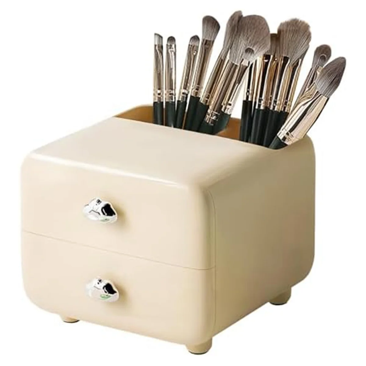 Makeup Organizer+Drawers,Makeup Brush Holder,Makeup Brush Organizers and Storage,Skincare Organizer,Perfect Storage B