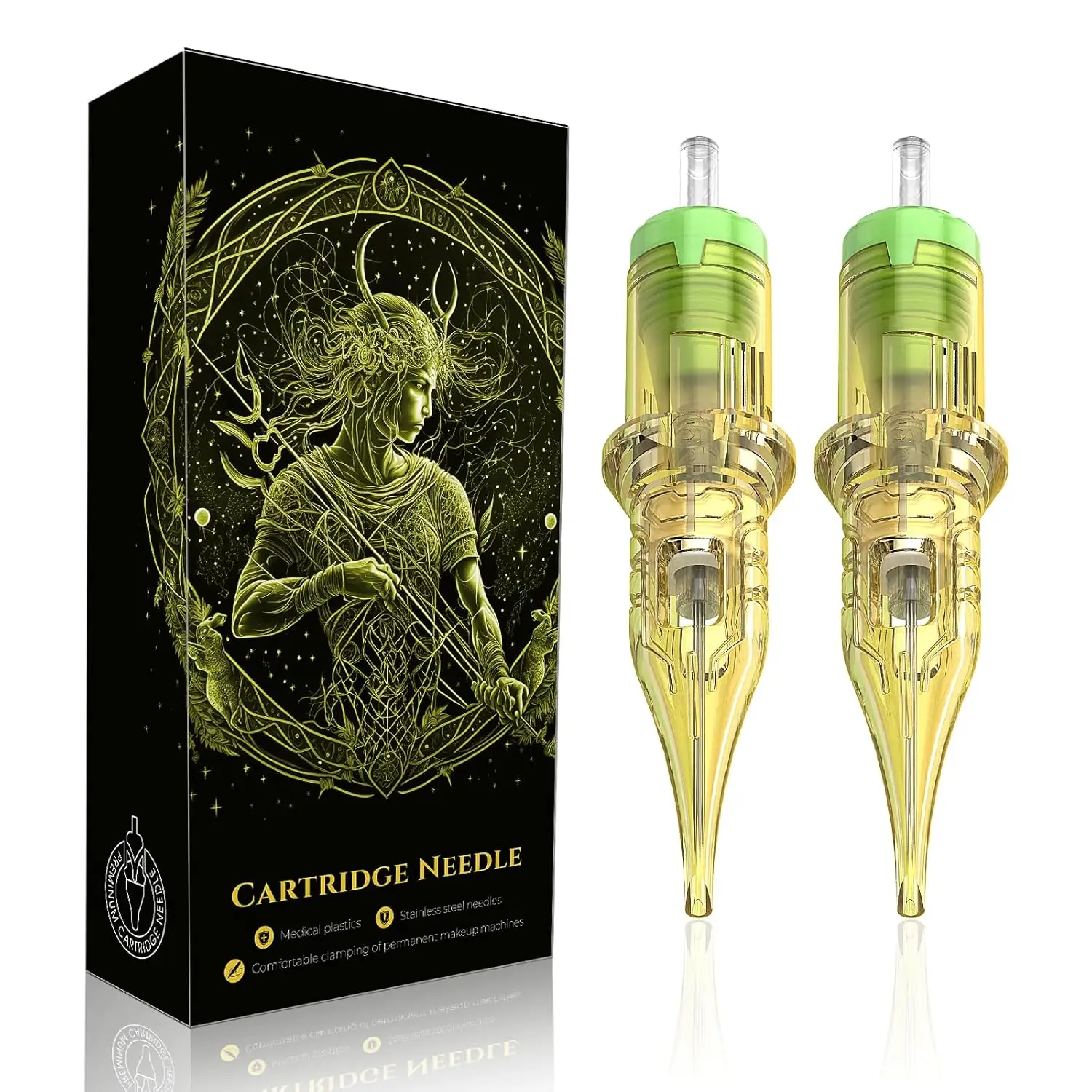 

20 шт. картриджей для тату-игл с мембраной, стандартные размеры 3RL, 5RL, 7RL, 9RL для профессиональных одноразовых принадлежностей