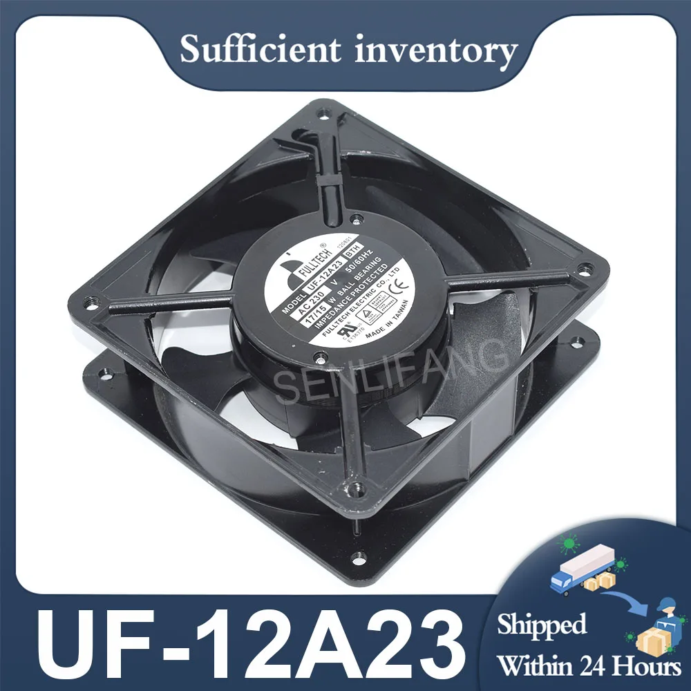 UF-12A23 12cm 17/15W AC230V 12038 120*120*38mm Silent Cabinet Heat Dissipation Cooling Fan New