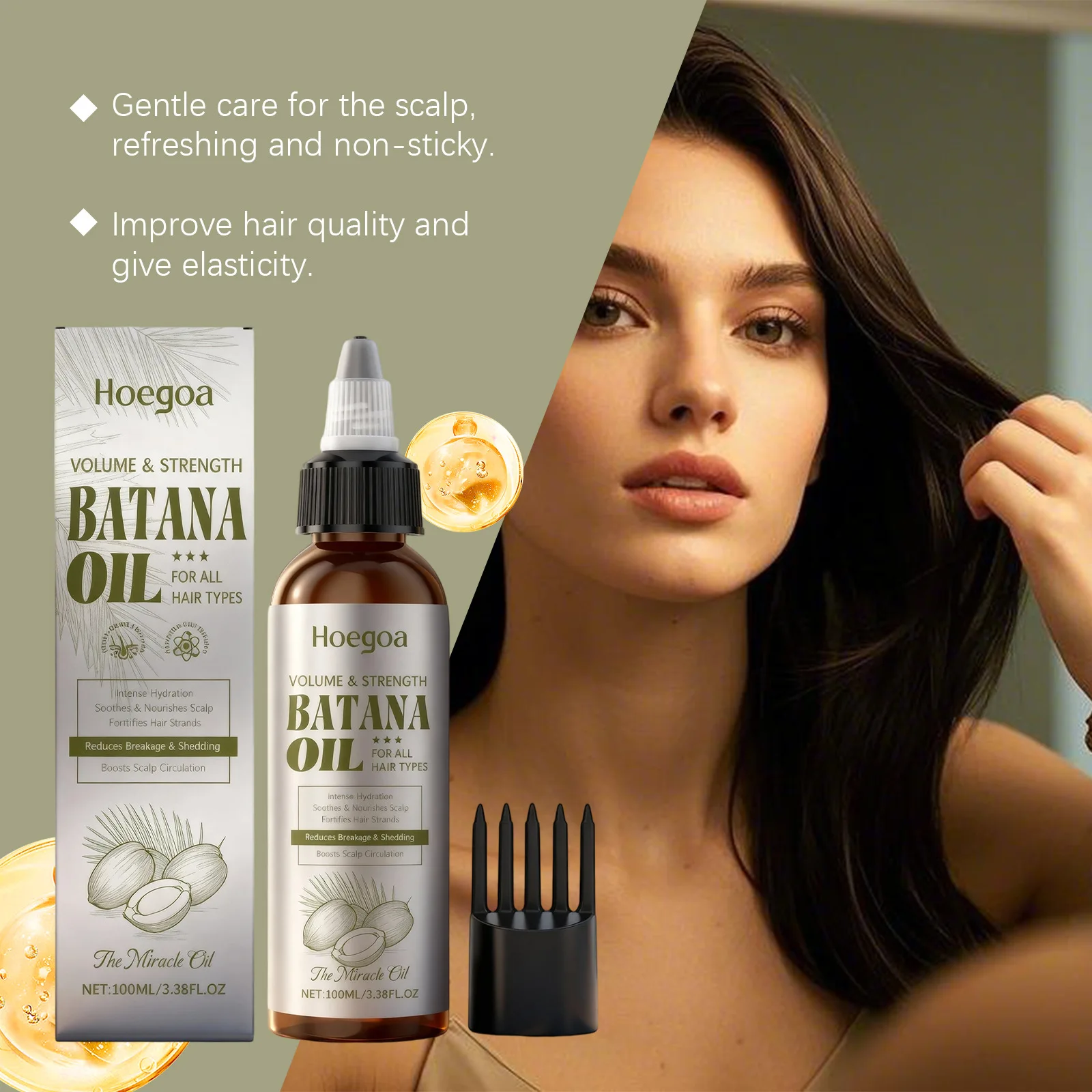 Coconut Oil Batana Hair Oil Sc - Hair Care Essence Oil review and price