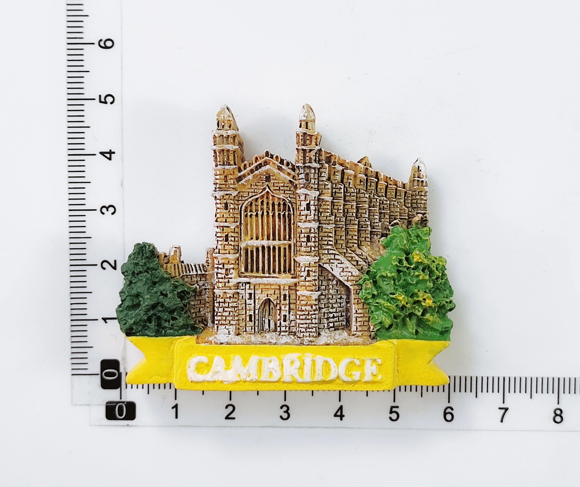 3D Cambridge England Fridge Magnet Souvenir Gift Resin Refrigerator Magnetic Sticker Collection Home Decoration