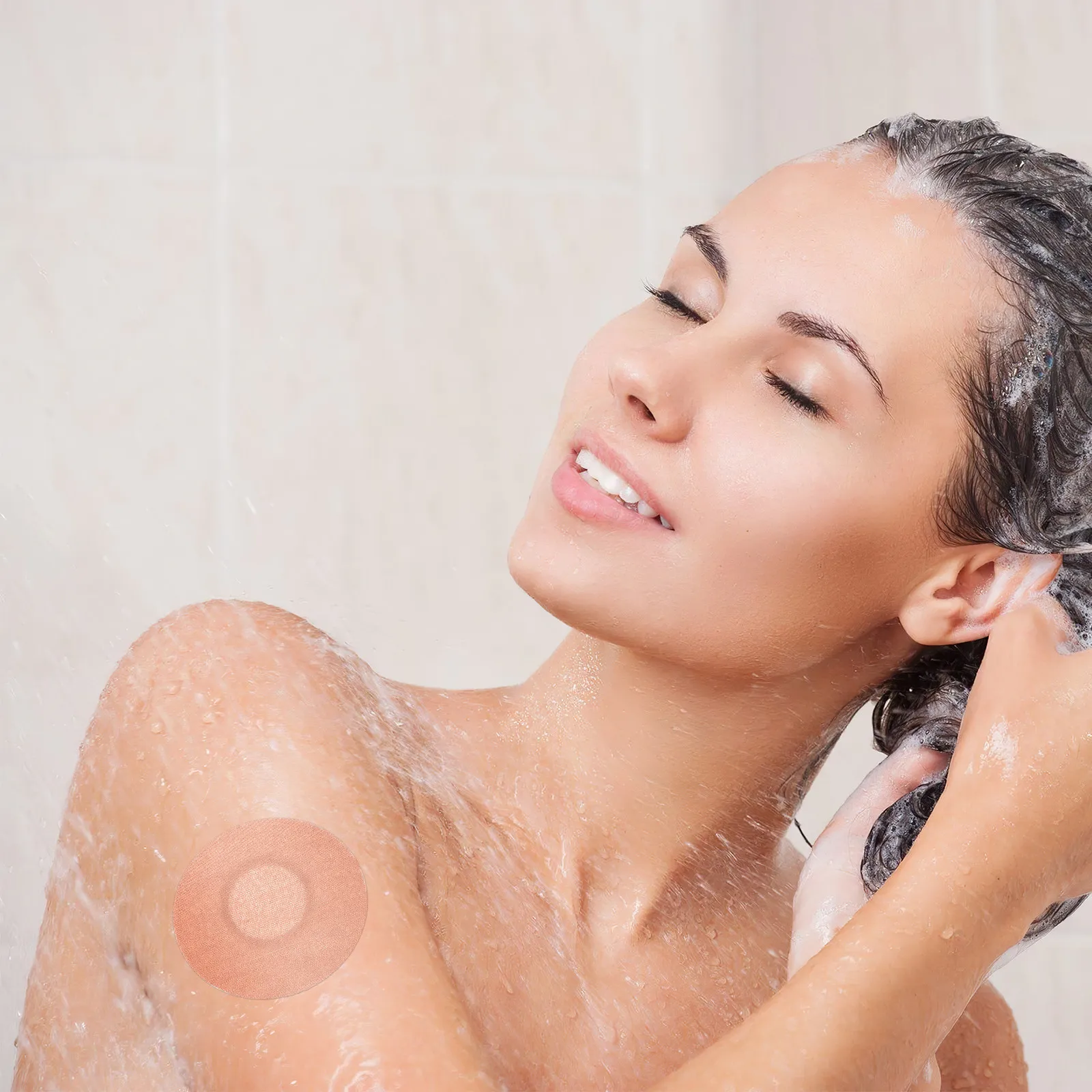 

20Pcs Anti-Slip Sensor Patches Fitness Body Sensor Skin Patches Waterproof Sweat-Proof Sports Non-Skid Fixation Patch Outdoor