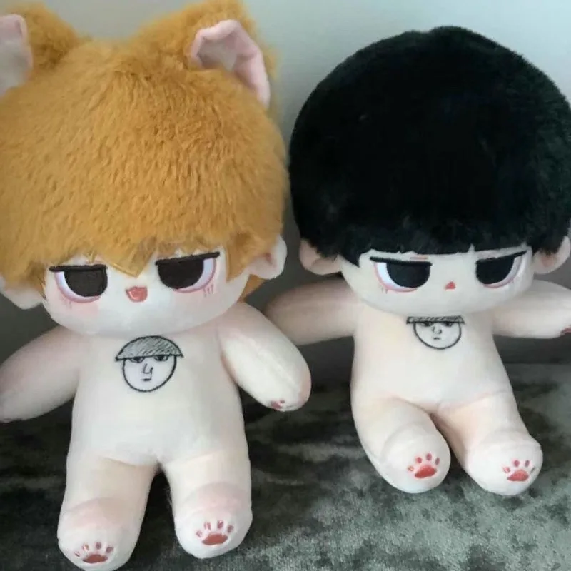 

20 см аниме Reigen Arataka Plushies Mob игрушка сменный костюм кукла Kawaii косплей плюшевая кукла тело со скелетом мультяшный декор фанаты подарок