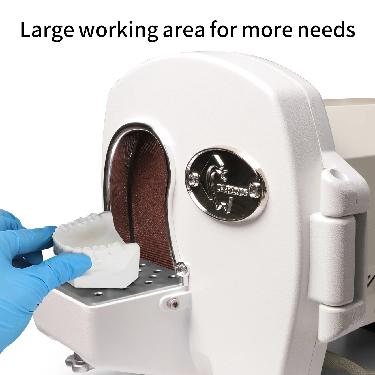 Adjustable Angle Dental Model Trimmer High-Quality Diamond Blade & Low Noise Large Working Area Efficient Trimming Tool