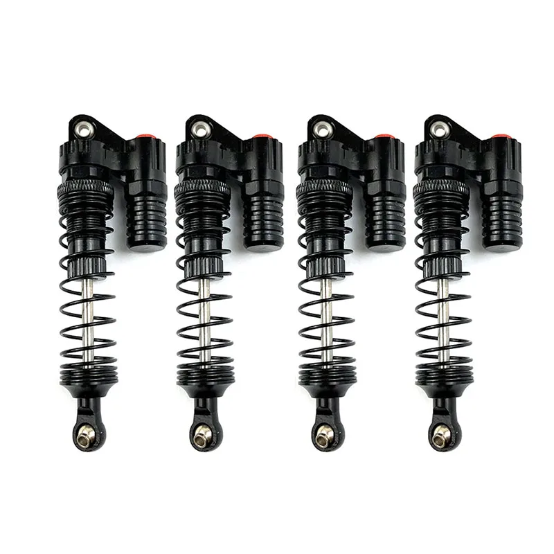 1/10 metalowa amortyzator amortyzatora Piggyback 4 szt. 90mm dla oś samochodu gąsienica RC SCX10 90046 Traxxas TRX4 D90 KM2 części zamienne