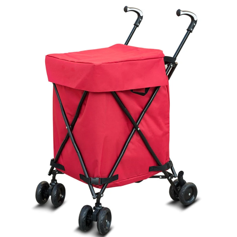 

Low Price Garden Foldable Utility Folding Shopping Trolley Cart