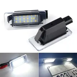 1pc Universal Car License Light 12V Waterproof License Plate Light Brighter Rear Tail LED for Nissan Serena C27 2016-2019