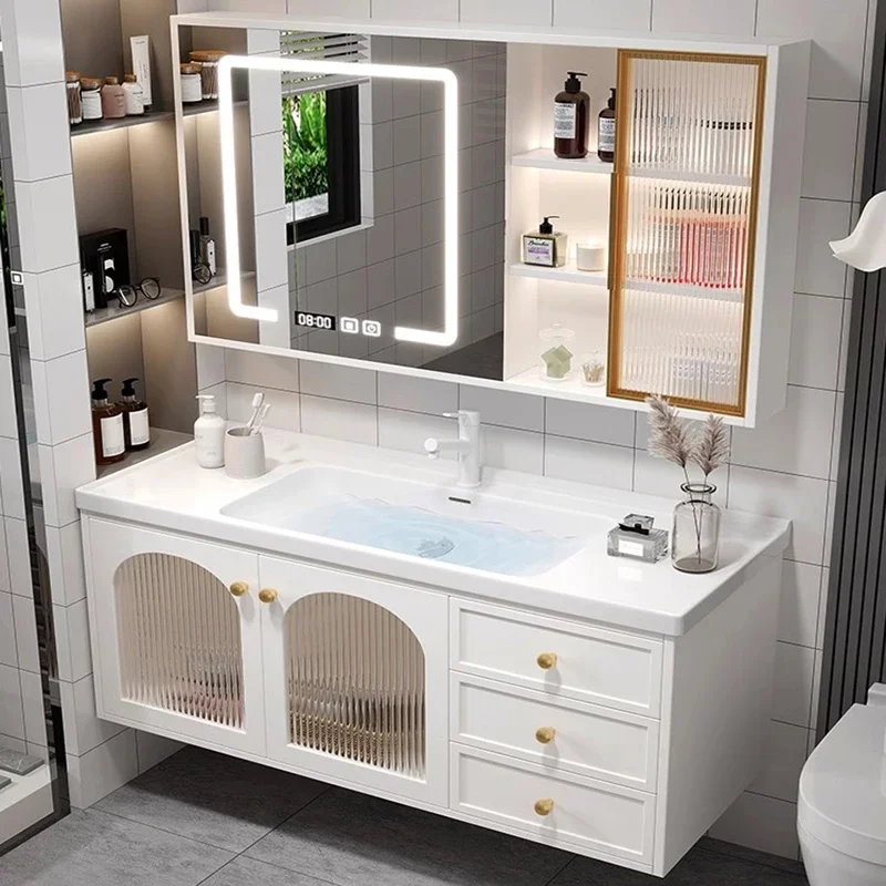 Wc Furniture Space Saving Bathroom Cabinet Small Closet Washbasin Floor Column Filing Cabinets Medicine Cajonera Sink Base