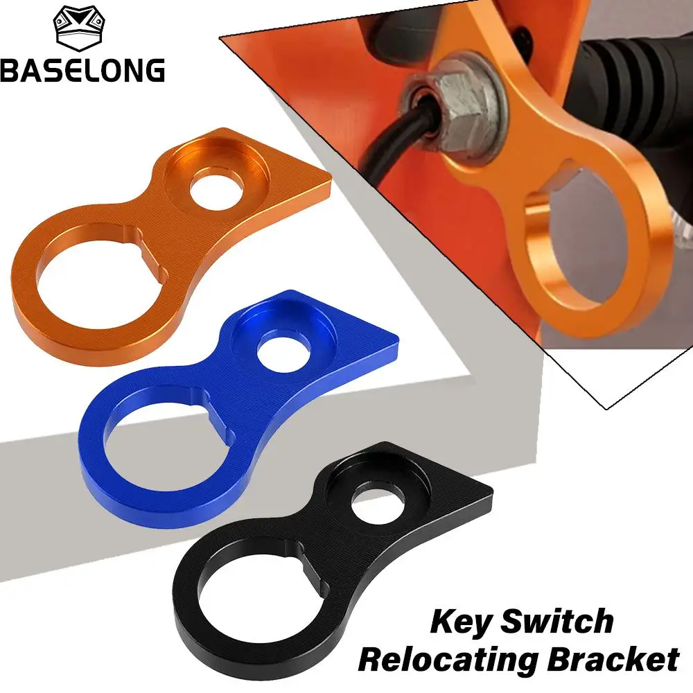 

BASELONG Motocross Key Switch Relocating Bracket For KTM 250/350/450/500 EXC-F EXC F EXCF Six Days 2017 2018 2019 2020 2021 2022